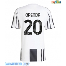 Camisa de time de futebol Juventus Lois Openda #20 Replicas 1º Equipamento 2025-26 Manga Curta